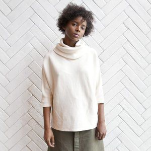 Esby Mesa Ribbed Dolman Turtleneck S